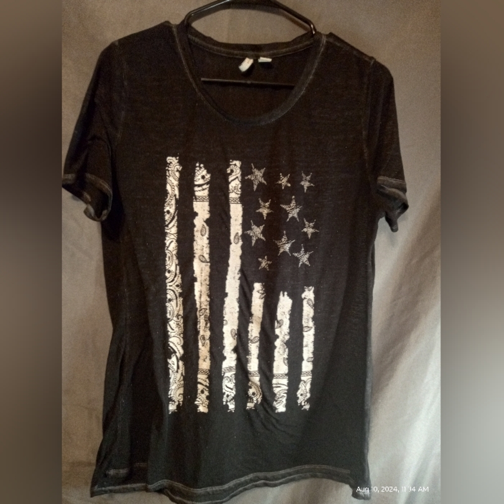 Est 1946 flag chaser women's short sleeve t-shirt